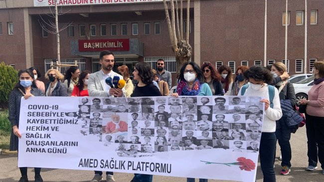 Amed Sağlık Platformu’nun açıklamasına polis engeli