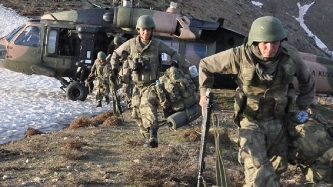 Metina, Zap ve Avaşin-Basyan’da geniş çaplı askeri operasyon
