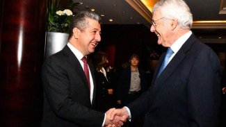 Başbakan Mensur Barzani, eski İngiltere Başbakanı Major ile görüştü