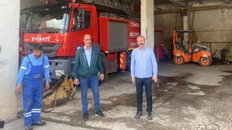 Dersim'de itfaiyenin elektriğini kesmeye çalıştılar