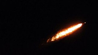 Erbil yakınlarına Katyuşa füzesi düştü