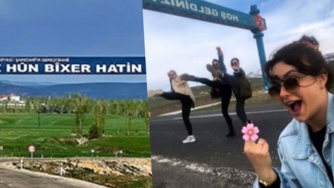 Kürtçe tabela üzerinden ırkçı paylaşımda bulunan öğretmenler açığa alındı