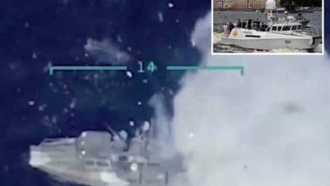 'Ukrayna, Putin'in kullandığı gemiyi vurdu' iddiası!