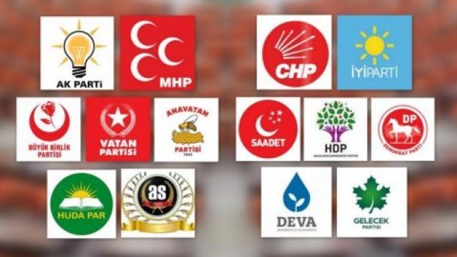 Siyasi partilerin güncel üye sayıları açıklandı