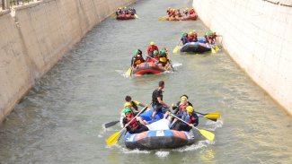 Yüksekova'da rafting etkinliği