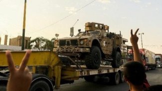 ABD'den Haseke'ye 70 tırlık mühimmat  sevkiyatı