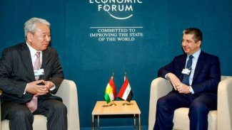 Davos: Başbakan, Japonya Uluslararası İşbirliği Ajansı Başkanı ile görüştü