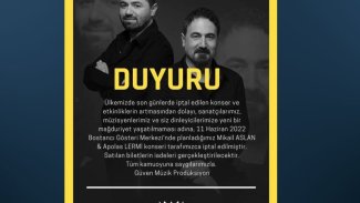 Yapımcı şirketten 'iptal edilme' riski nedeniyle Mikail Aslan konserini iptal kararı