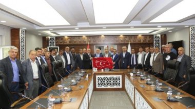 Şırnak’ta korucu başlarıyla toplantı yapıldı