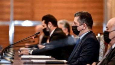 Bakanlar Kurulu, Başbakan Mesrur Barzani başkanlığında toplandı