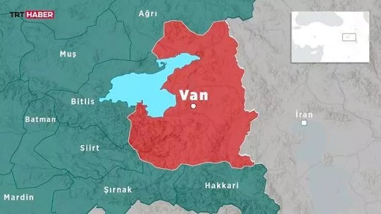 Van'da 4.2 büyüklüğünde deprem