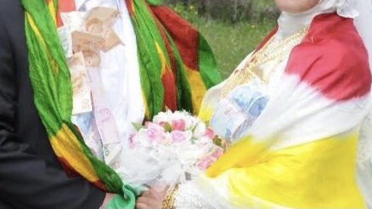 Düğünde sarı, kırmızı, yeşil şal takan damat ve 9 davetli tutuklandı