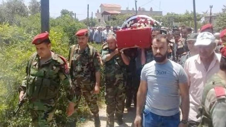 Suriye'nin Başkenti Şam'da rejim subayına suikast