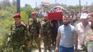 Suriye'nin Başkenti Şam'da rejim subayına suikast