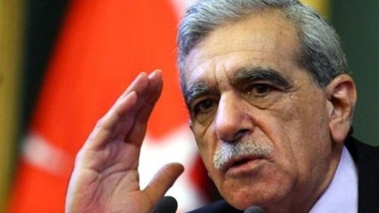 Ahmet Türk: Gazetecilerin tutuklanmasına sessiz kalmamalıyız