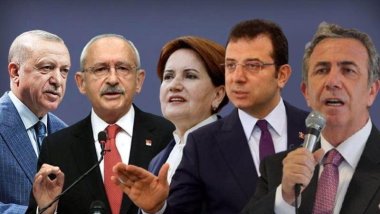 Erdoğan,olası dört adayın da gerisinde