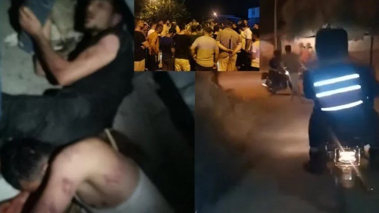 Barınma merkezinden kaçan göçmenler halk tarafından linç edildi