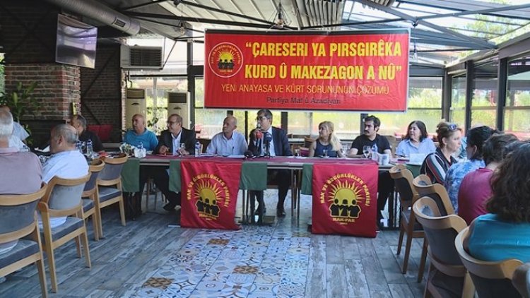 HAK-PAR: Kürt sorununun çözümü federal bir yapılanma ile mümkün