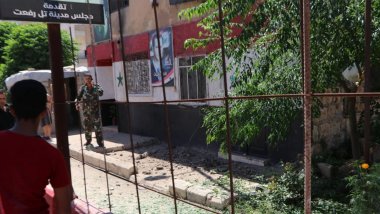 Suriye ordu üssüne Siha saldırısı