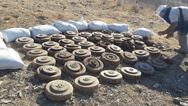 Rapor: Kürdistan Bölgesi’nde 1 yılda 682 bin metrekareyi aşkın alan mayından temizlendi
