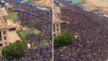 Sri Lanka'da göstericiler başkanlık sarayını bastı