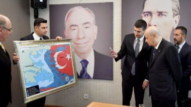 Bahçeli'nin haritasına Yunanistan ve Almanya tepki gösterdi