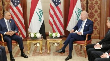 Biden ve Kazimi Cidde'de bir araya geldi