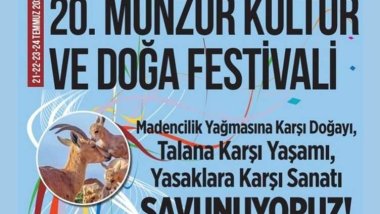 Munzur festivalinde 2 grubun konserine yasak