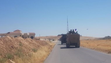 Rus ve Türk birliklerinden Kobani'de ortak devriye