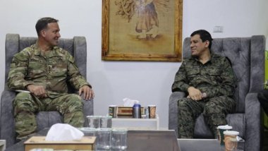 Mazlum Abdi CENTCOM Komutanı ile görüştü