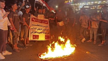 Türkiye karşıtı protestolar Irak'ın diğer şehirlerine yayılıyor