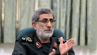 Kudüs gücü komutanı Kaani'den Bağdat ziyareti