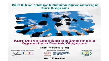 3 kurumdan Kürt Dili ve Edebiyatı Bölümü öğrencilerine burs için çağrı