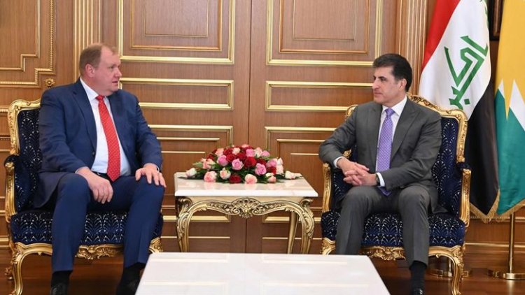 Neçirvan Barzani, Rusya ve Kuveyt başkonsoloslarıyla bir araya geldi
