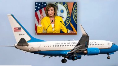 Pelosi’yi taşıyan uçak Tayvan'a indi