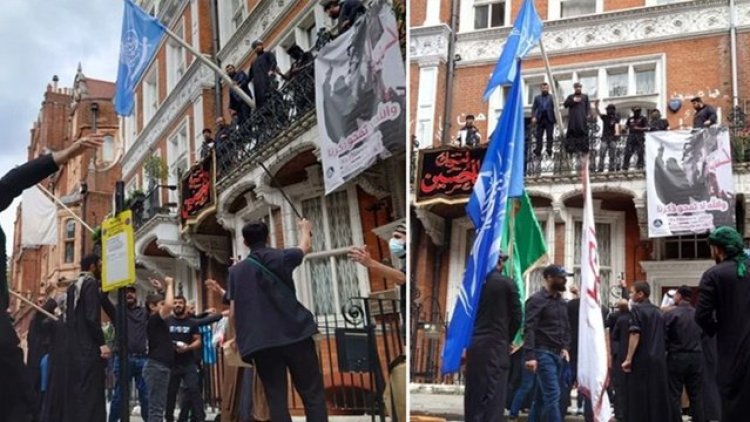 Azerbaycan'ın Londra Büyükelçiliğine saldırı