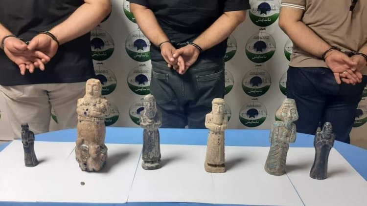 İran'a tarihi eser kaçakçılığı yapmaya çalışan 3 kişi tutuklandı.