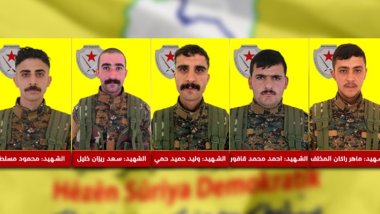 DSG  Amûde saldırısında hayatını kaybedenlerin kimlik bilgilerini açıkladı