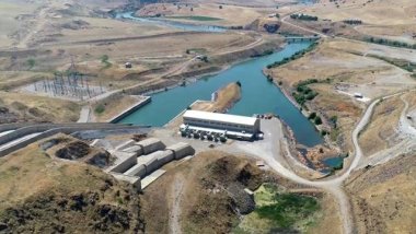 Muş'ta Hidroelektrik Santralinde büyük yangın