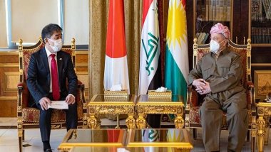 Japon Büyükelçi’den Mele Musfafa Barzani ve KDP’nin rolüne övgü