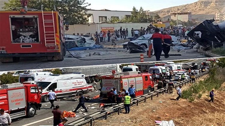 Kaza mağduru ailelere destek