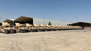 Uluslararası Koalisyon'dan Peşmerge'ye askeri yardım