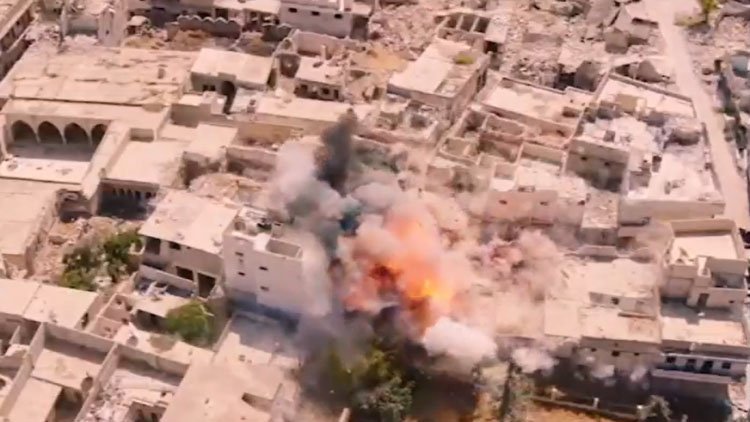 SOHR: El Bab kırsalındaki Tadef kasabasında şiddetli patlama