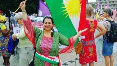 Tunus’taki Dünya Kadın Kongresine katılan Vanisa Reşid: Kürdistan adı ve bayrağı ile katıldım