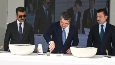Başbakan Barzani’nin Sipîlk – Xelîfan çift şerit yolunun temel atma törenine katıldı