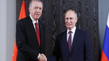 Erdoğan ile Putin bir araya geldi