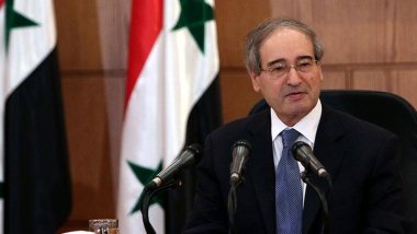 Suriye Dışişleri Bakanı: Barış sürecinin önündeki tek engel Türkiye