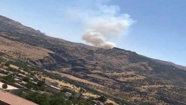 Savaş uçakları Şarbajer ilçesi kırsalını bombaladı