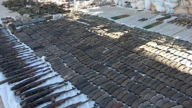 DSG duyurdu: IŞİD'in en büyük ikinci silah deposu ele geçirildi