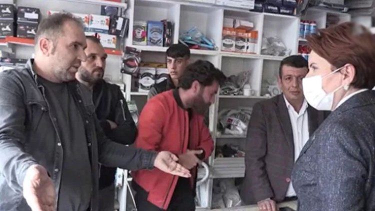 Akşener’e ‘Burası Kürdistan’ diyen esnaf gözaltına alındı